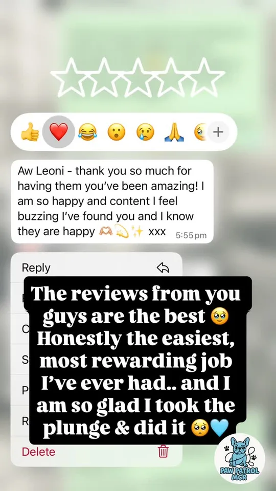 Customer testimonial